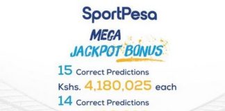 Sportpesa Midweek Jackpot Predictions from Jackpot Kenya,17/5/2021: Win Ksh11.5 Million