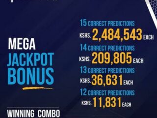 Ksh130.8M Sportpesa Mega Jackpot Predictions in Kenya:12/7/2026