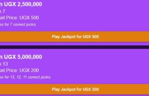 Kagwirawo Jackpot Predictions for 13 Games in Uganda,5/5/2024: Win UGX 5,000,000