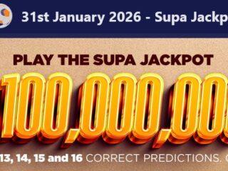 17Games Shabiki Supa Jackpot Predictions,31/1/2026: Win Ksh 100,000,000