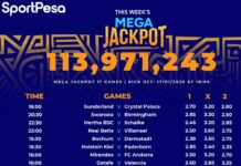 Fully Analysed Sportpesa Mega Jackpot for this week,17/1/2026:Win Ksh113.9M