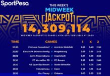 Well analysed Sportpesa Midweek Jackpot predictions in Kenya—make Ksh 14,309,114