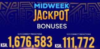 Sportpesa Midweek Jackpot result and bonuses yesterday—See the winner of Ksh 1.6 million