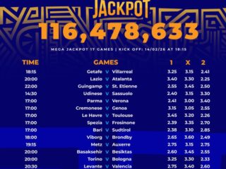 Best predictions for Sportpesa Mega Jackpot in Kenya this week 14/2/2026: Make Win Ksh 116.4 million