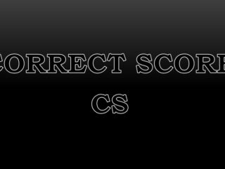 8 Free Correct Score of soccer matches today