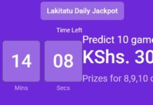 Ksh 300,000 Odibets Lakitatu jackpot Predictions