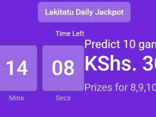 Ksh 300,000 Odibets Lakitatu jackpot Predictions