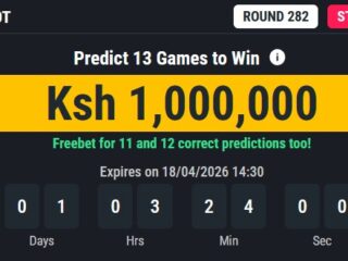 1M Free Betgr8 Jackpot Predictions in Kenya