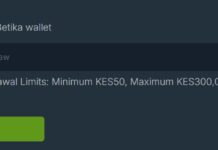 Betika Mpesa daily withdrawal limit