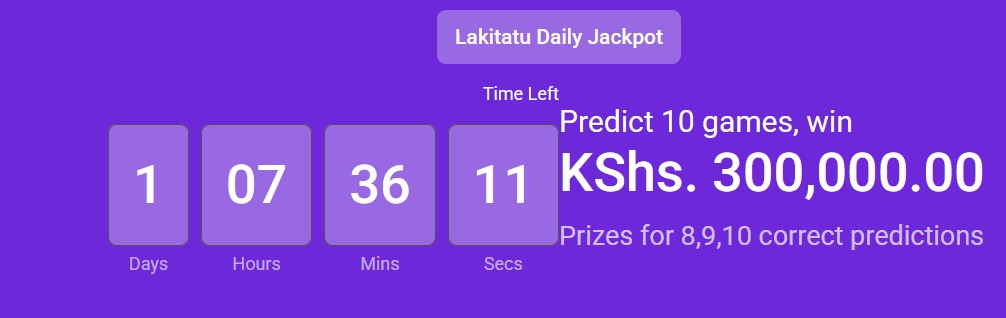 300k Free Odibets Lakitatu Jackpot predictions in Kenya,25/4/2026