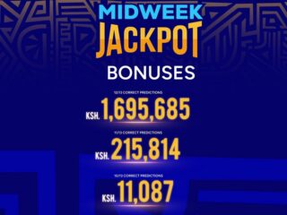 Sportpesa Midweek Jackpot result and bonuses yesterday—-See who won Ksh 1,695,685