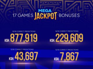 121M Sportpesa Mega Jackpot result and bonuses yesterday