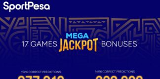 121M Sportpesa Mega Jackpot result and bonuses yesterday