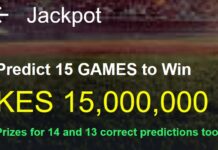 Ksh15,000,000 SportyBet jackpot predictions in Kenya