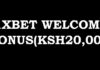 20,000 1XBET Welcome bonus in Kenya
