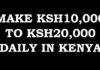 How to make Ksh10,000 to Ksh20,000 daily through 1XBET in Kenya
