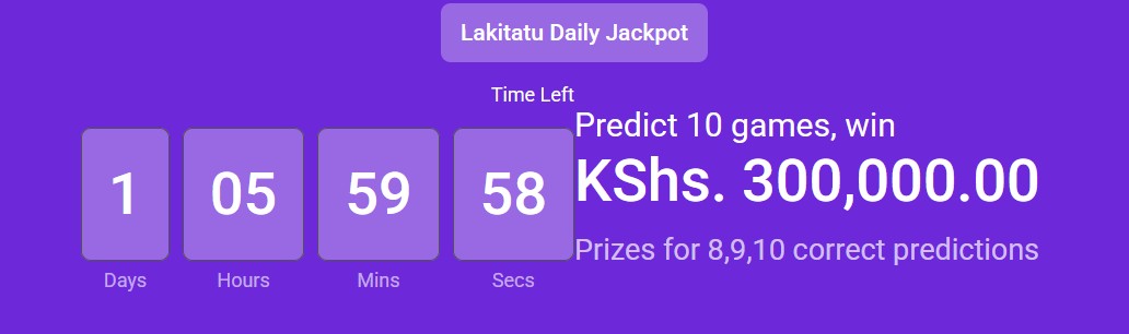 Best site for accurate Odibets Lakitatu Jackpot Predictions in Kenya,how to get the tips
