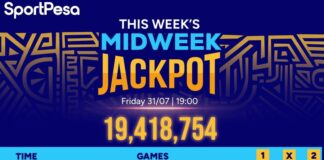 19.4M free Sportpesa Midweek Jackpot Predictions this week,31/7/2026