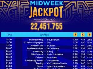 22.4M Sportpesa Midweek Jackpot Predictions,14/8/2026
