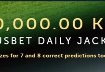 Ksh100,000 Bonusbet free Daily Jackpot predictions in Kenya