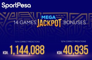 Sportpesa 14 Pro Jackpot Bonuses yesterday