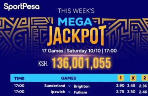 Ksh136M Free Sportpesa Mega Jackpot Predictions,10/10/2026