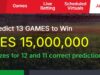 Free Sportybet jackpot predictions this week,17/10/2026: Win Ksh15,000,000