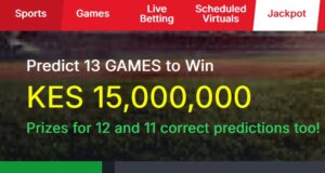 Free Sportybet jackpot predictions this week,17/10/2026: Win Ksh15,000,000